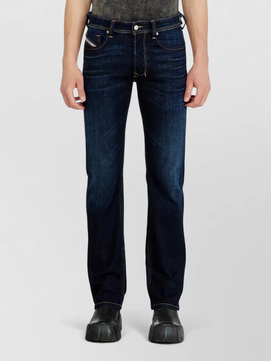 Diesel Denim Straight-Leg Jeans