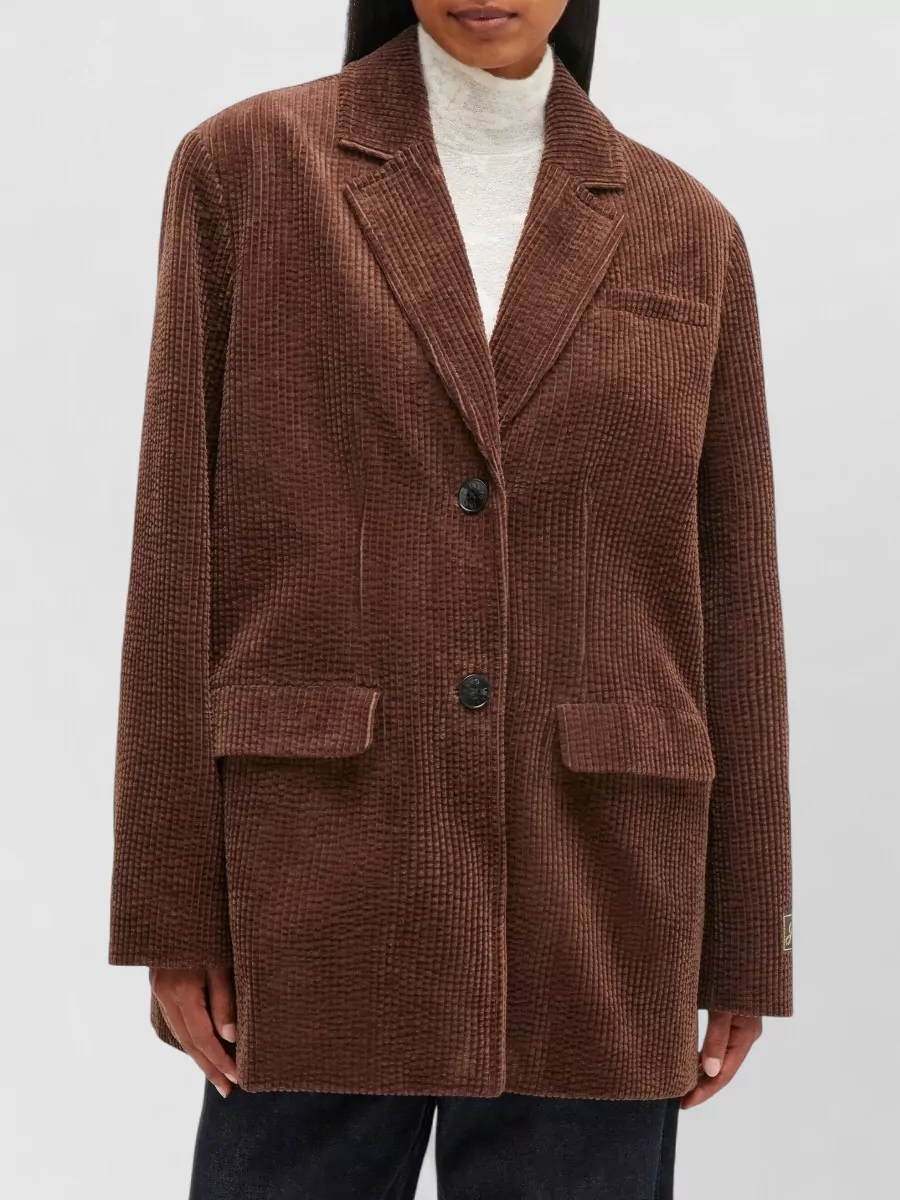 Ganni Corduroy Suit Jacket
