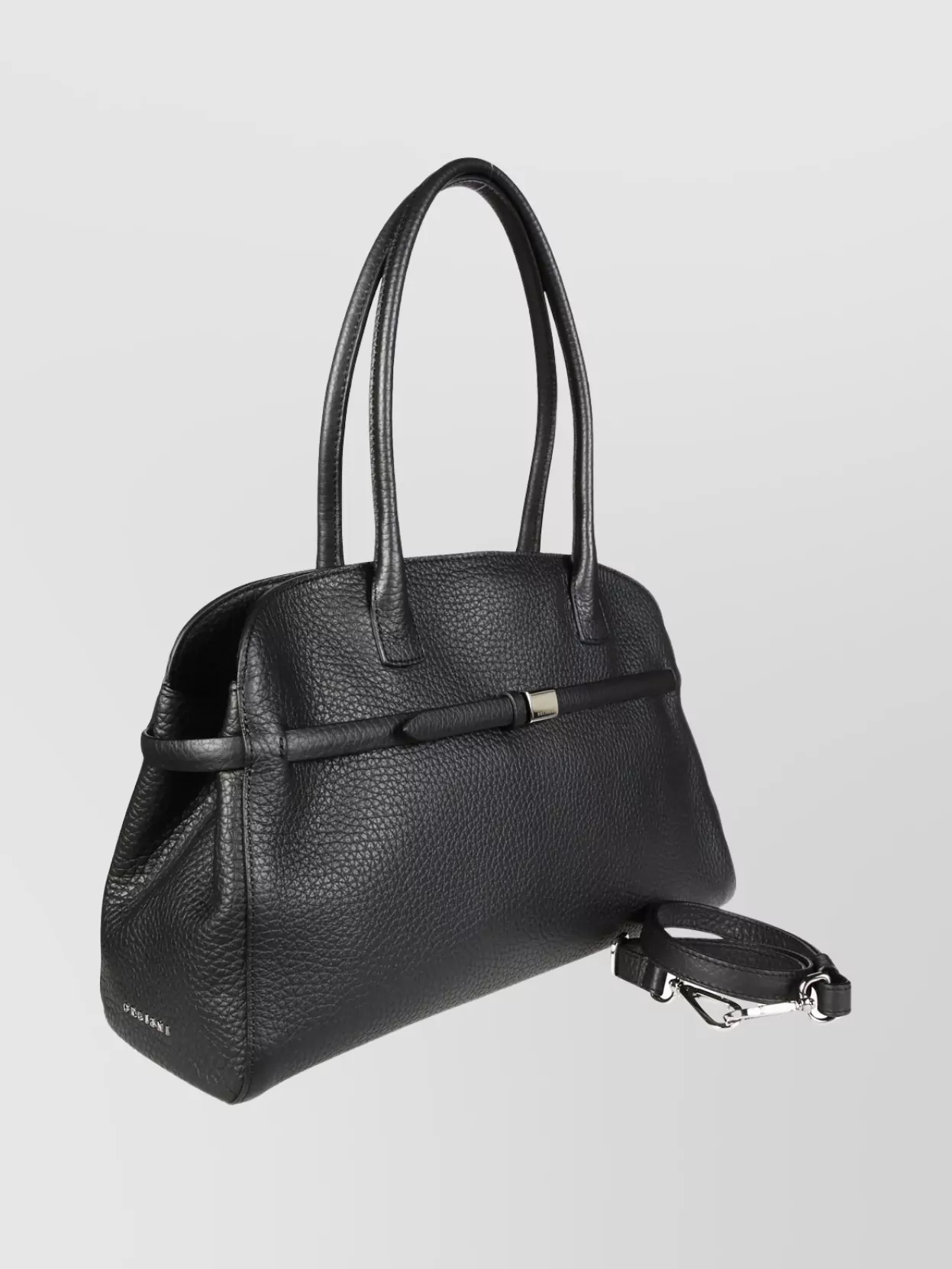 Orciani Handbag With Detachable Strap And Top Handles