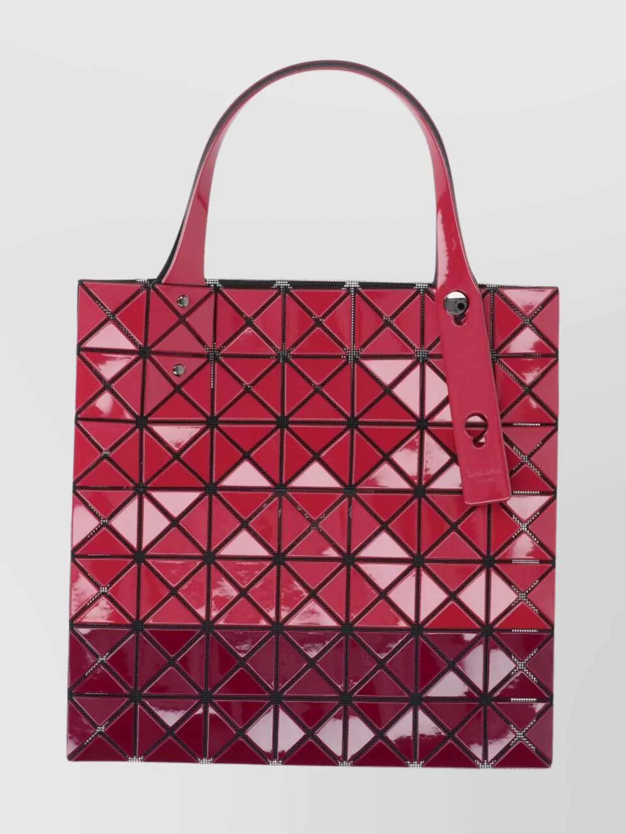 Bao Bao Issey Miyake Geometric Tote Bag Glossy Finish