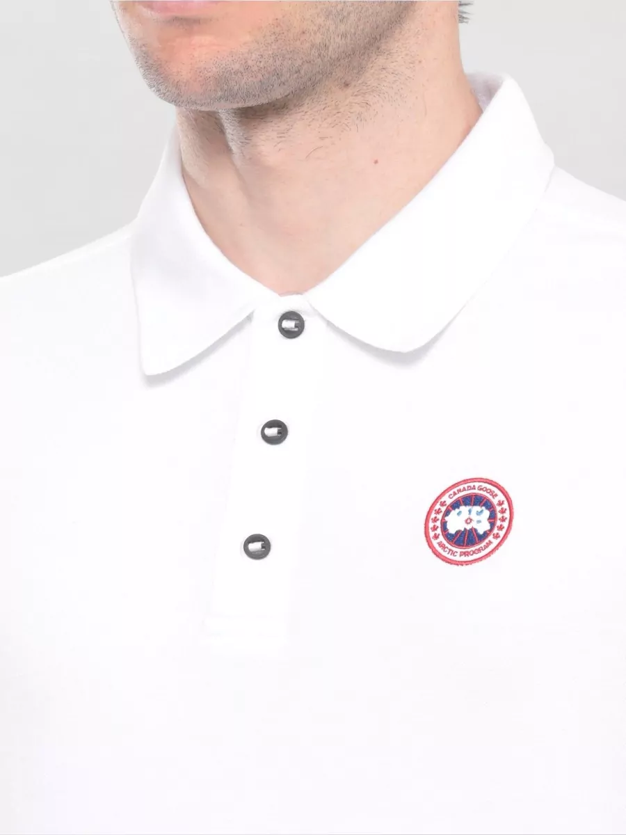 Canada Goose Cotton Short-Sleeve Polo Shirt
