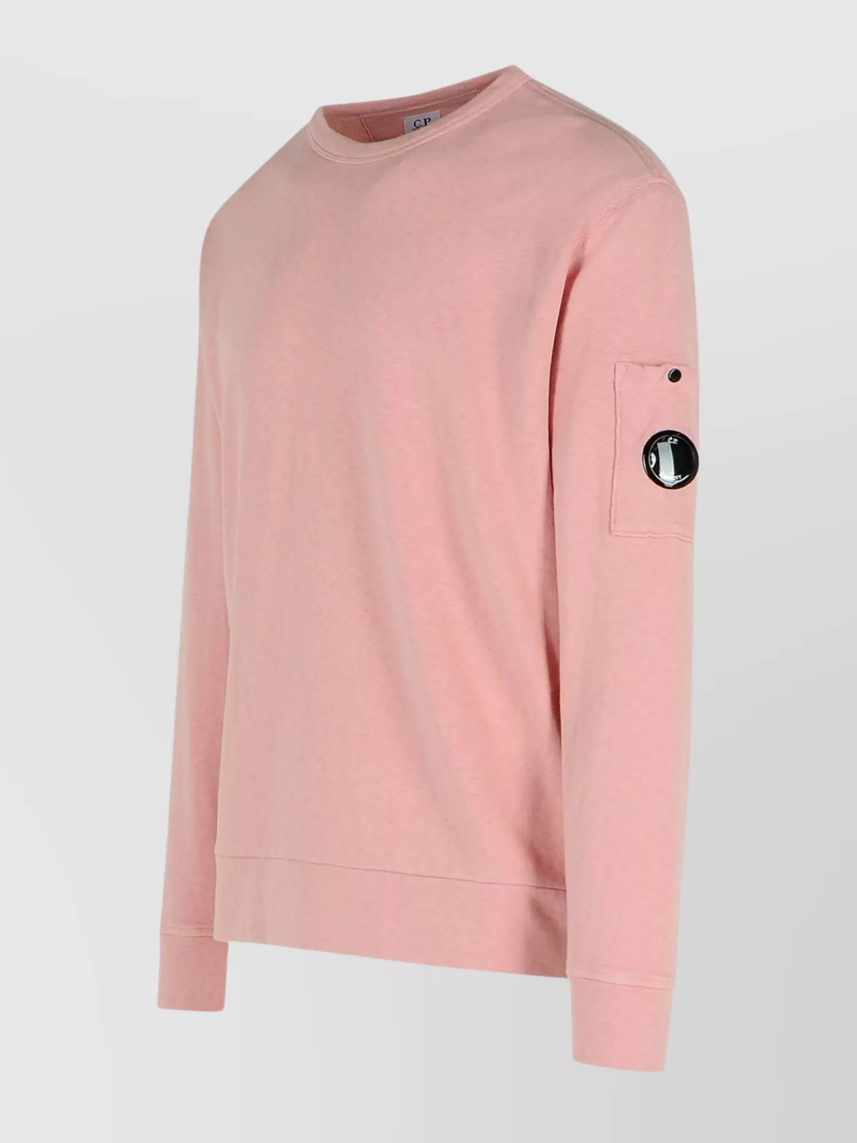C.p. Company Cotton Sweater With Long Sleeves And Round Neck