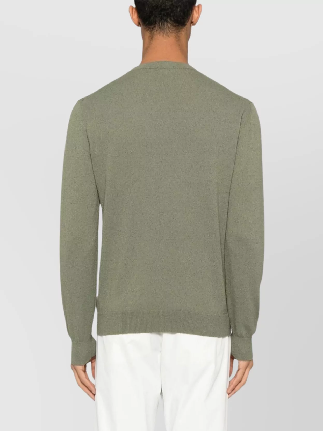 Drumohr Ribbed Crew Neck Sweater