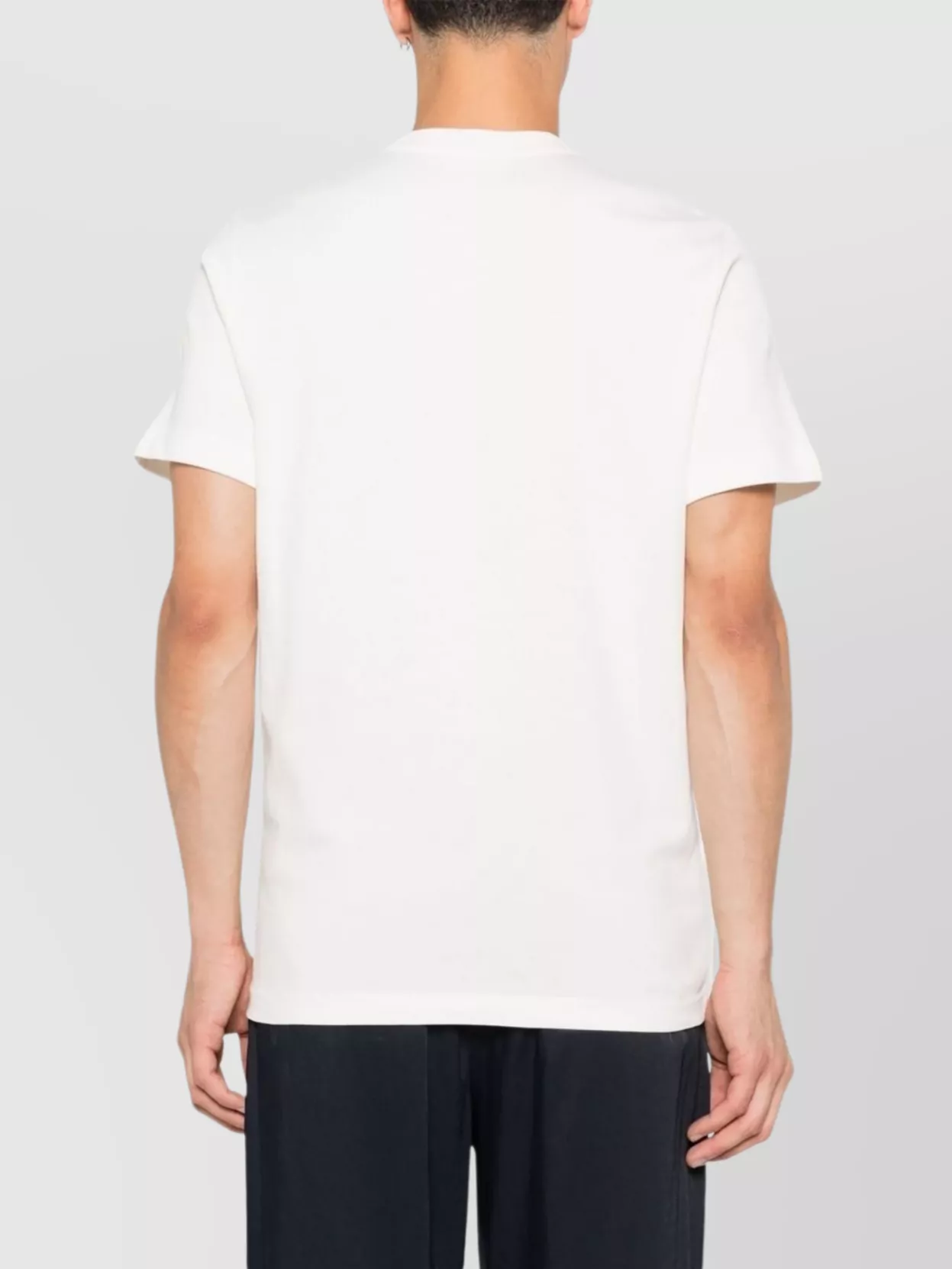 Moncler Embroidered Logo Cotton Jersey Crewneck T-Shirt