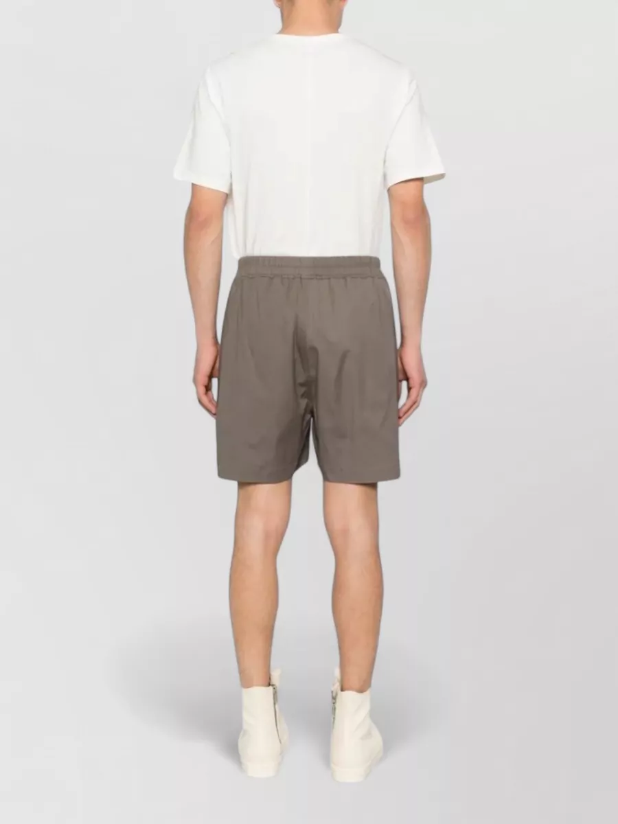 Rick Owens Cotton Deck Shorts