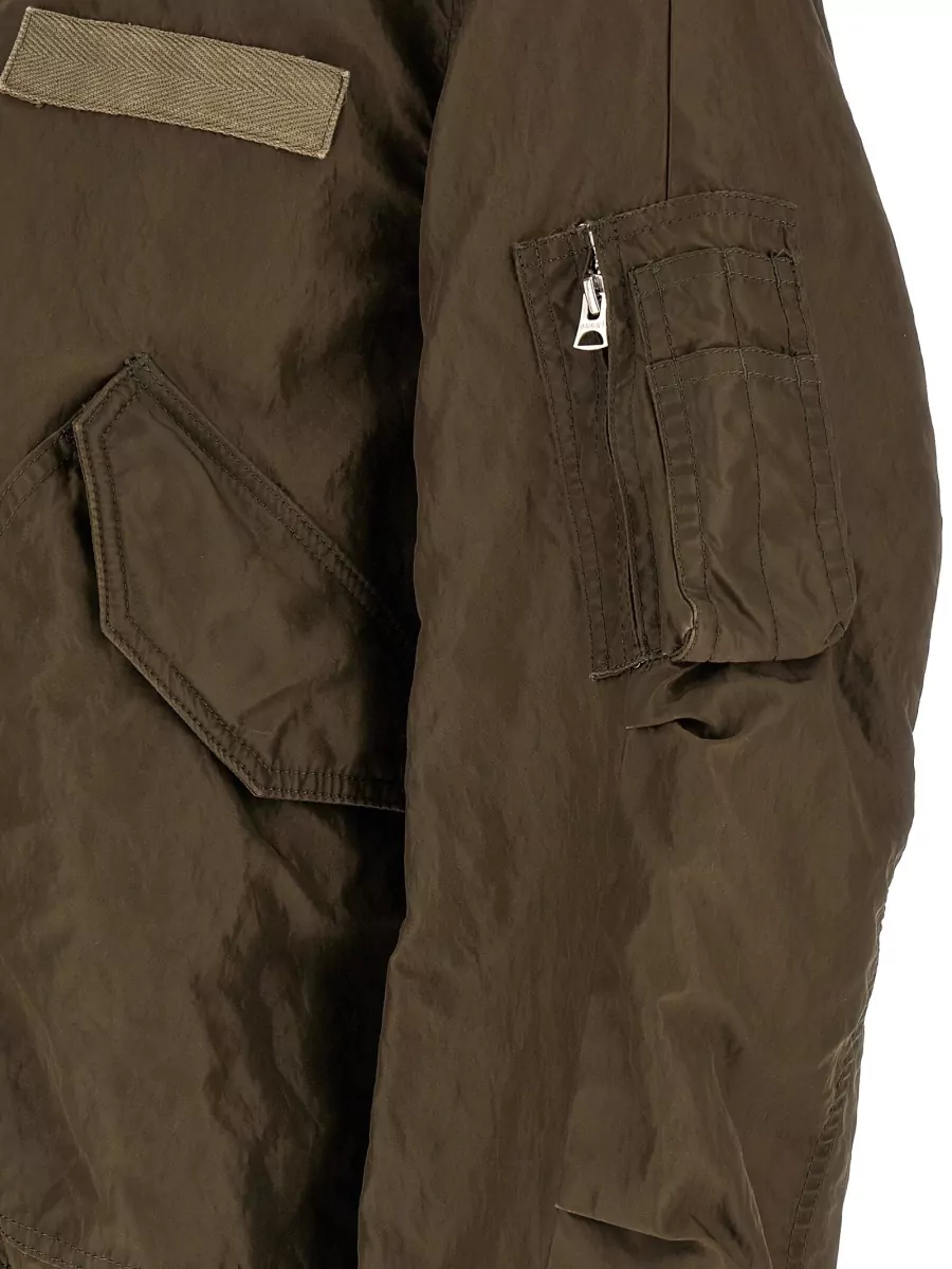 Sacai Quilted Nylon Padded Coat