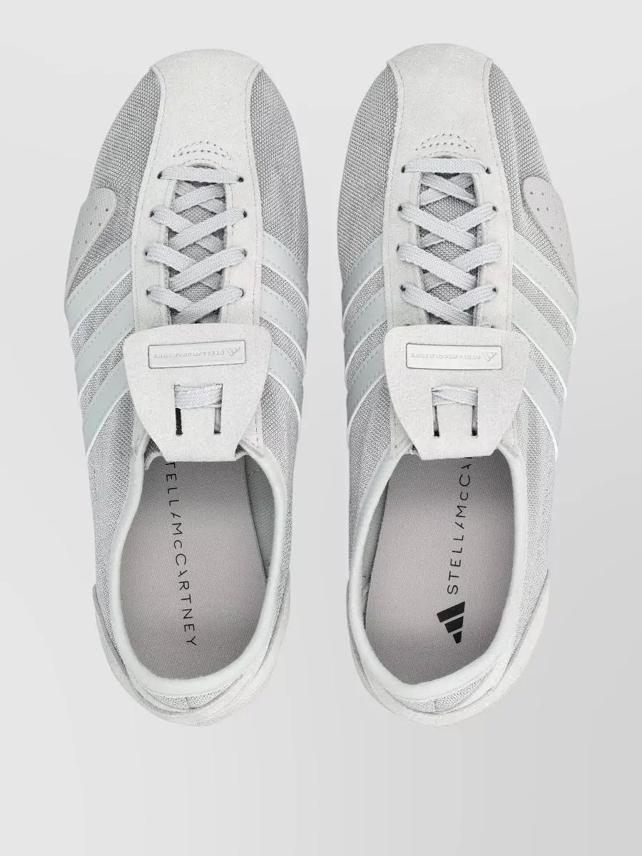 Adidas By Stella Mccartney Metallic Lace-Up Sneakers