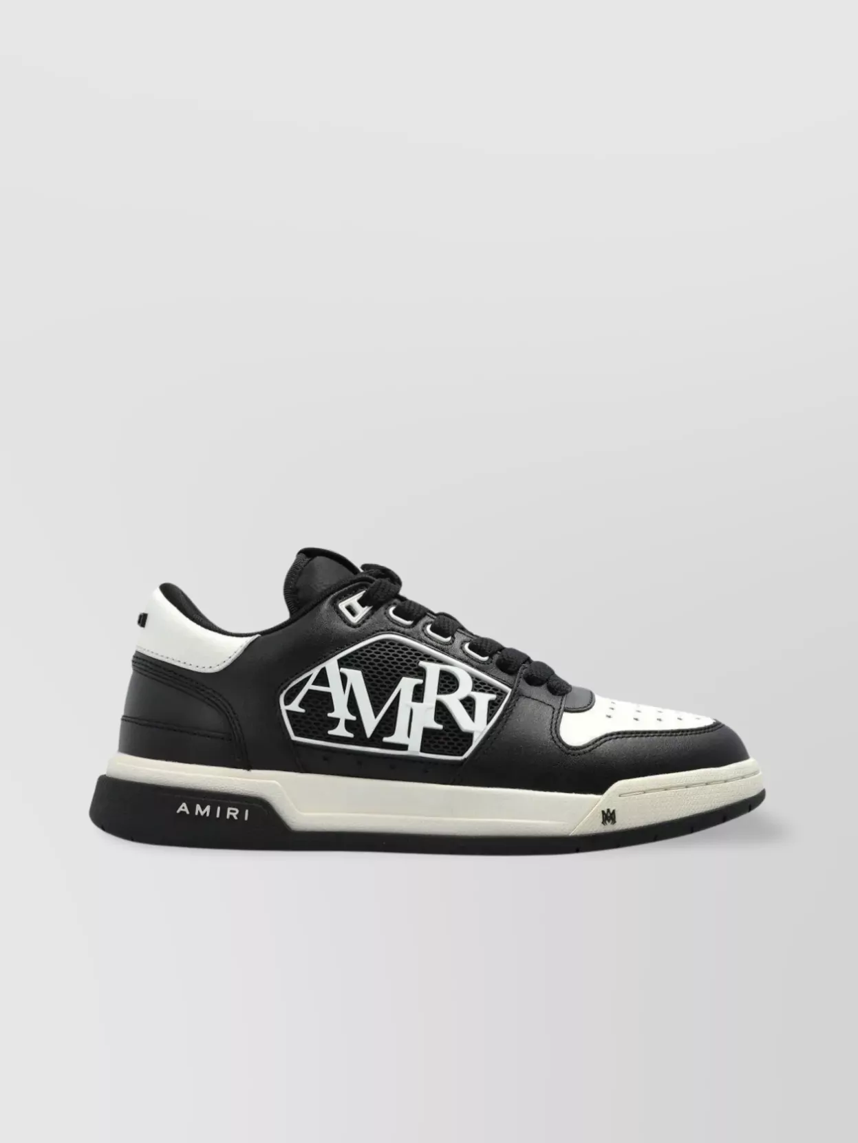 Amiri Round Toe Sneakers Mesh Inserts