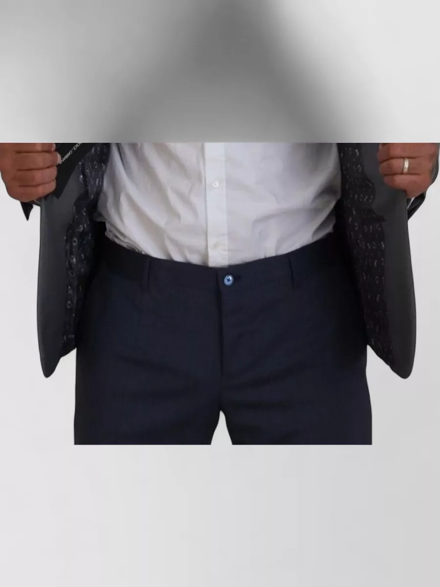 Dolce&Gabbana Wool Silk Slim-Fit Blazer