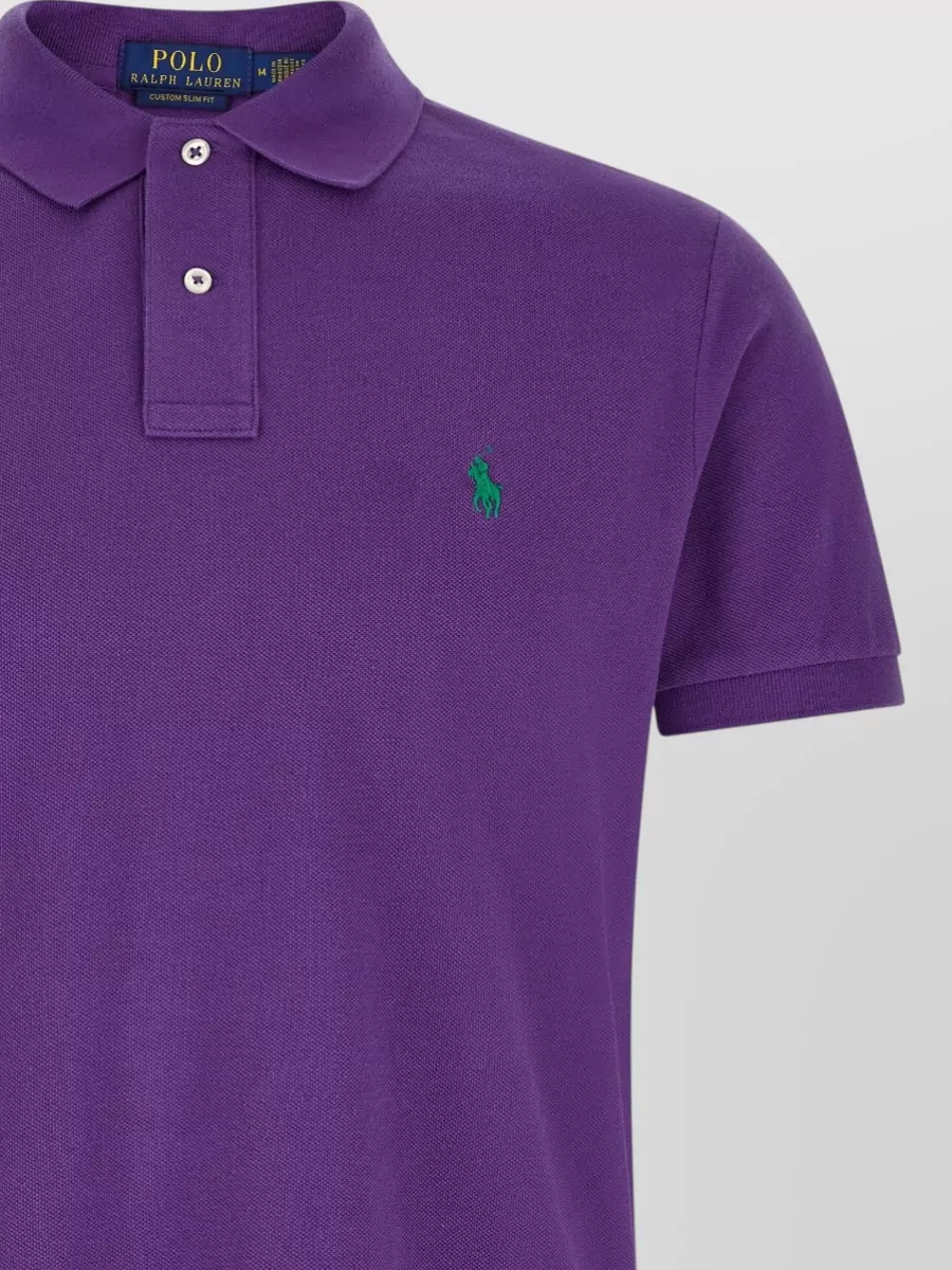 Polo Ralph Lauren Cotton Piqué Logo-Embroidered Polo Shirt