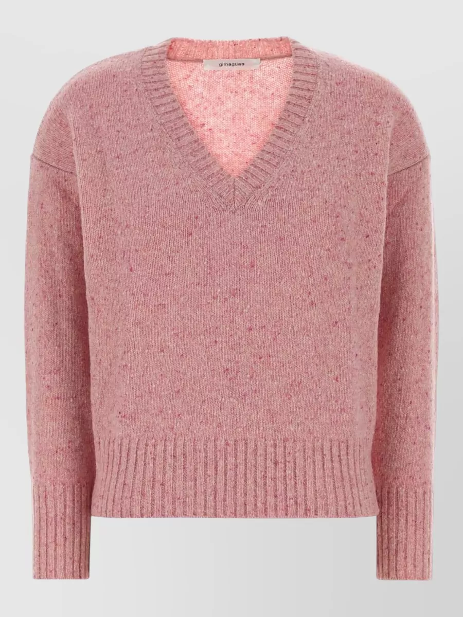 Gimaguas melange wool-blend jumper