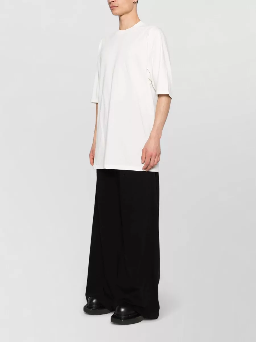 Rick Owens Cotton Short-Sleeve Crew-Neck T-Shirt