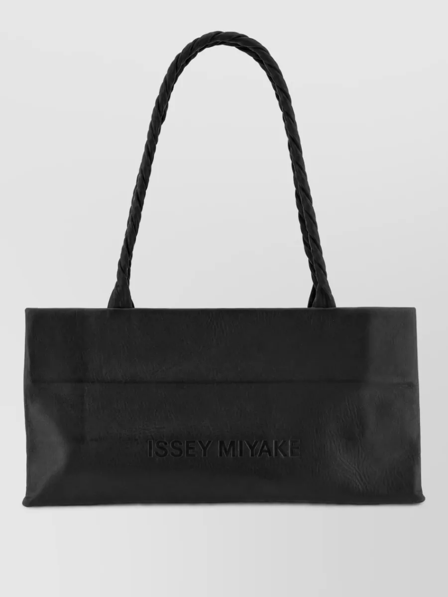Issey Miyake paper bag tote bag