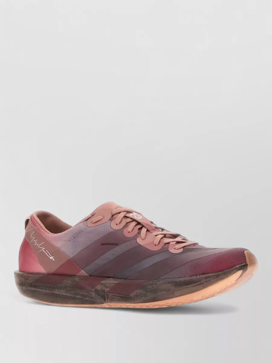 Y3 Yamamoto textile low-top sneakers