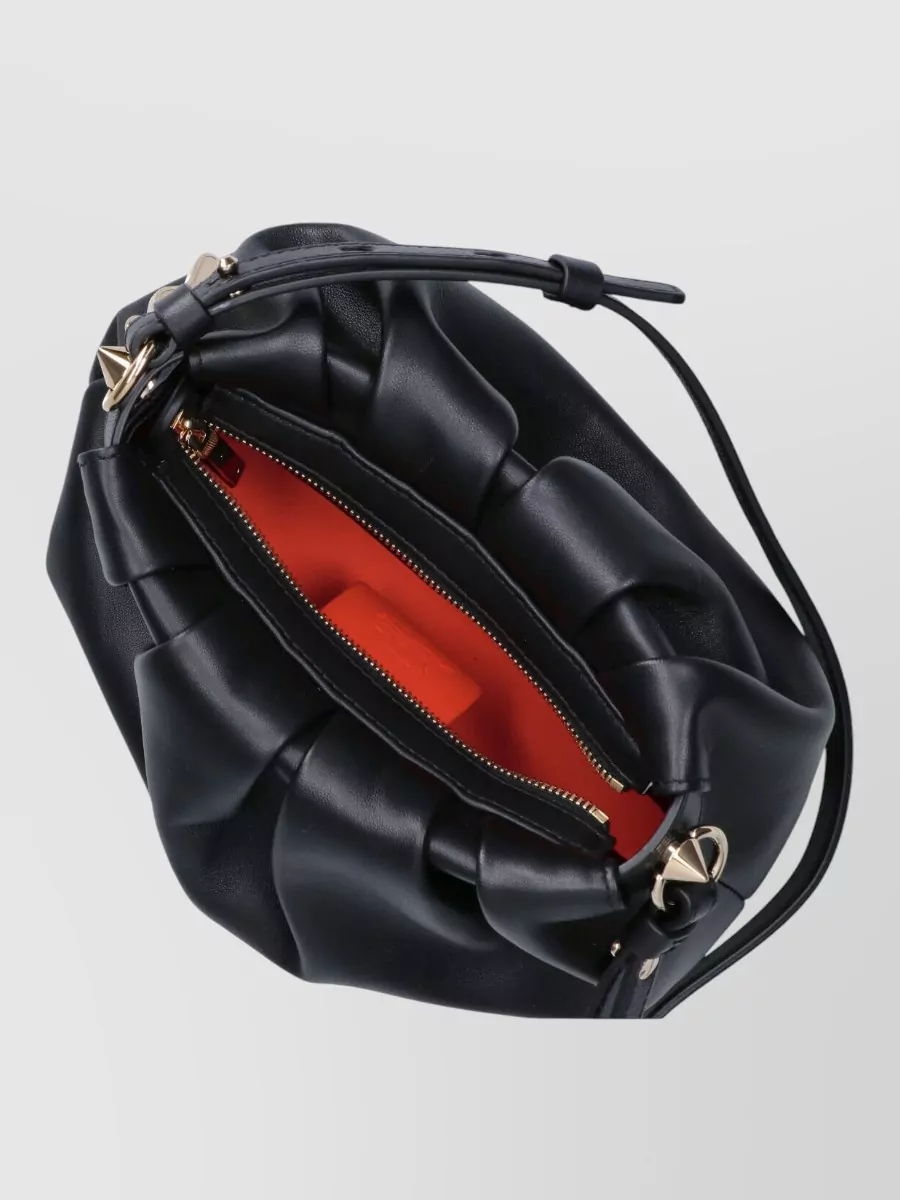 Christian Louboutin Eva Mini Leather Clutch Bag
