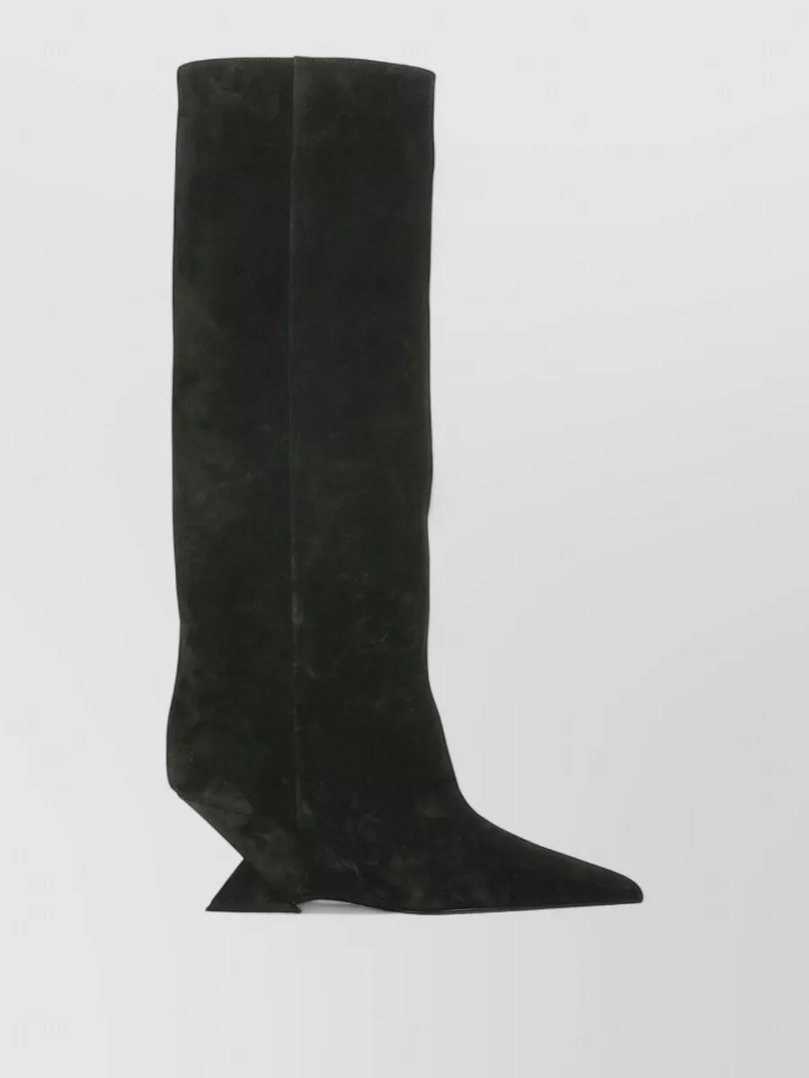 The Attico Leather Ankle Boots