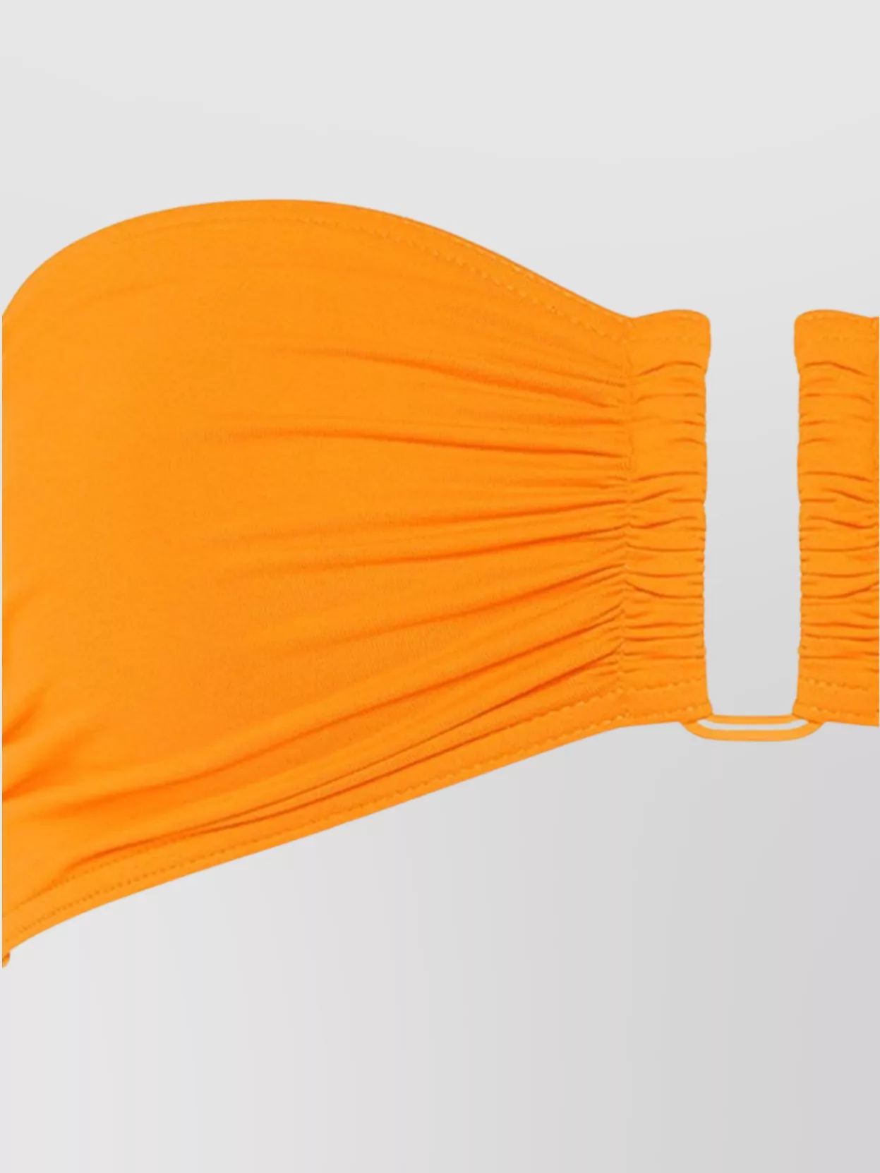 Eres Bandeau Swim Bikini Top With Ruched Design