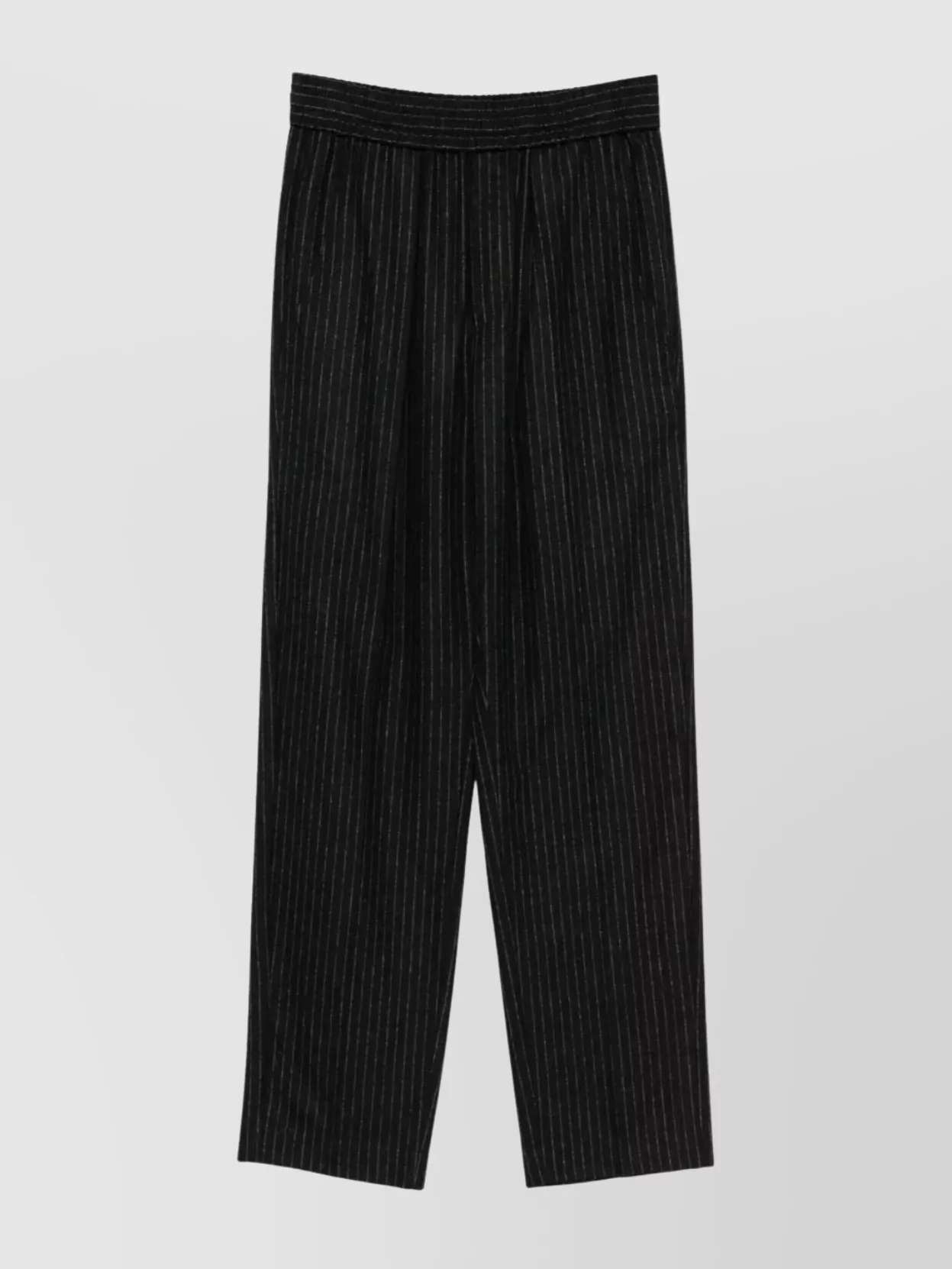 Isabel Marant Loretta Pinstripe Relaxed Fit Trousers In Blue