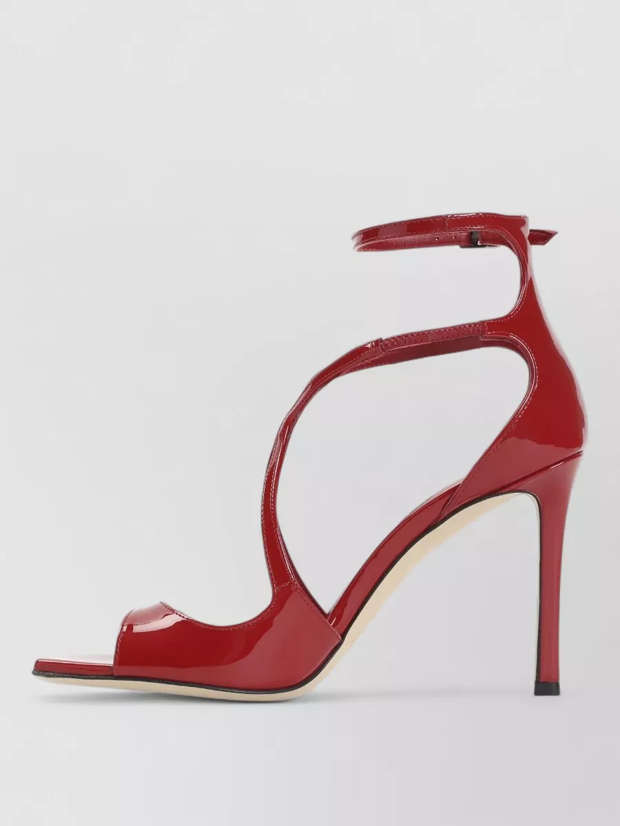 Jimmy Choo Azia 95 Patent Leather Heeled Sandals