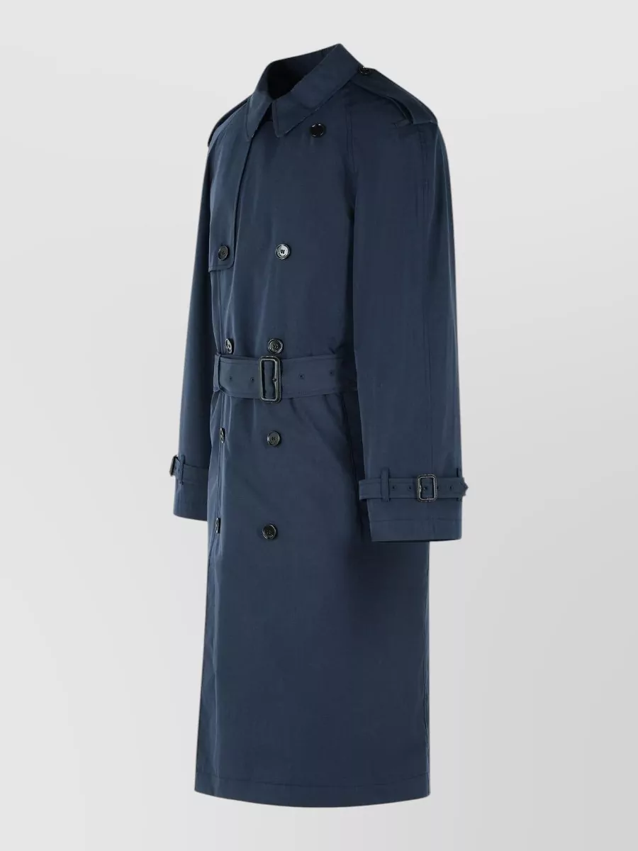 Burberry Highbury Trench Coat Polyester Blend