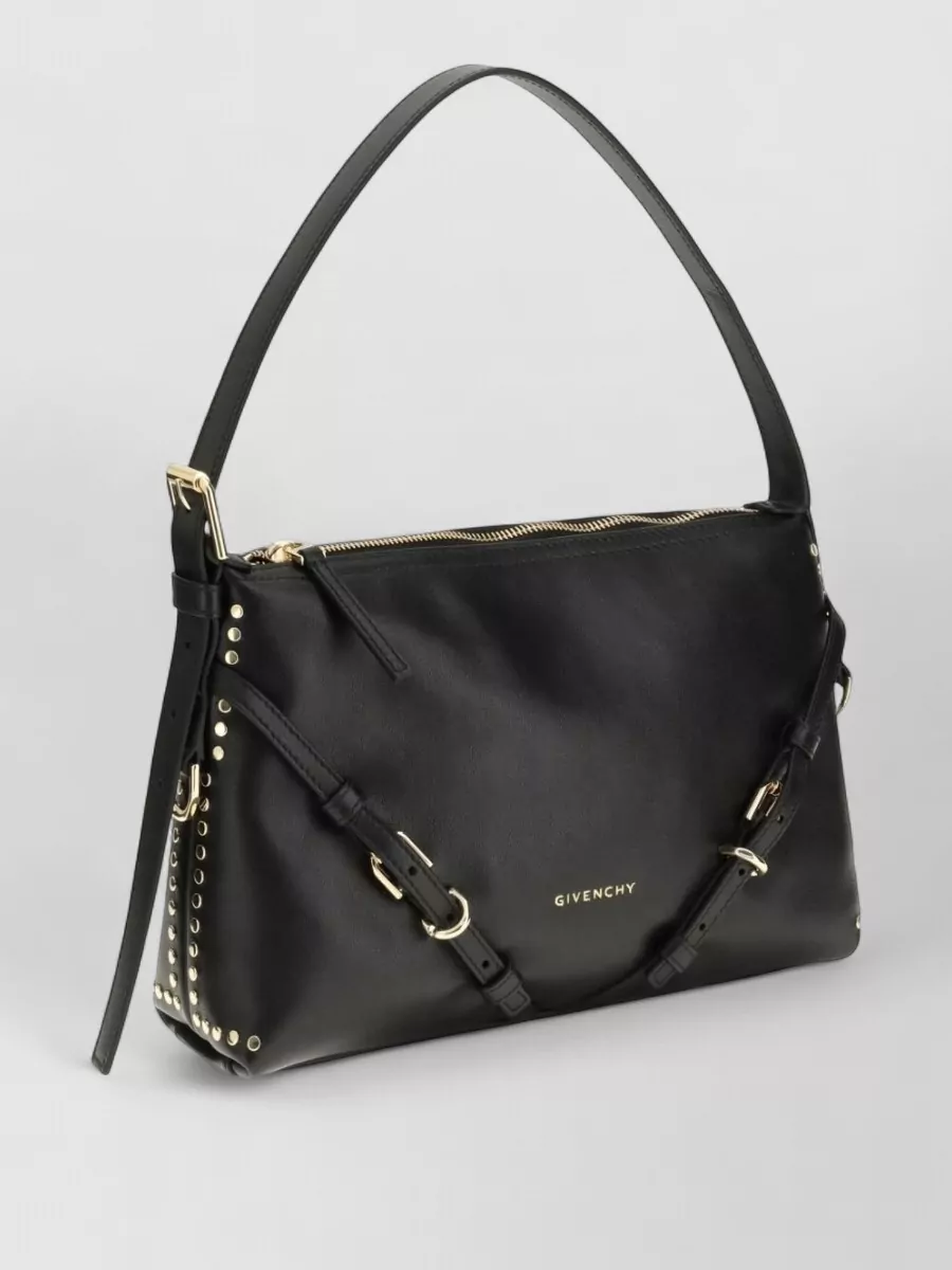 Givenchy Voyou Mini Leather Shoulder Bag Studded