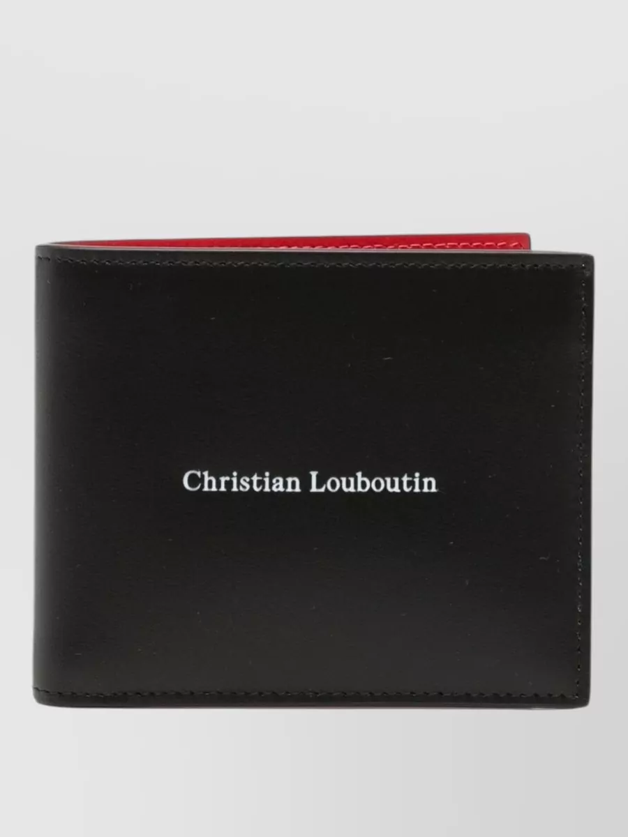 Christian Louboutin leather bifold wallet