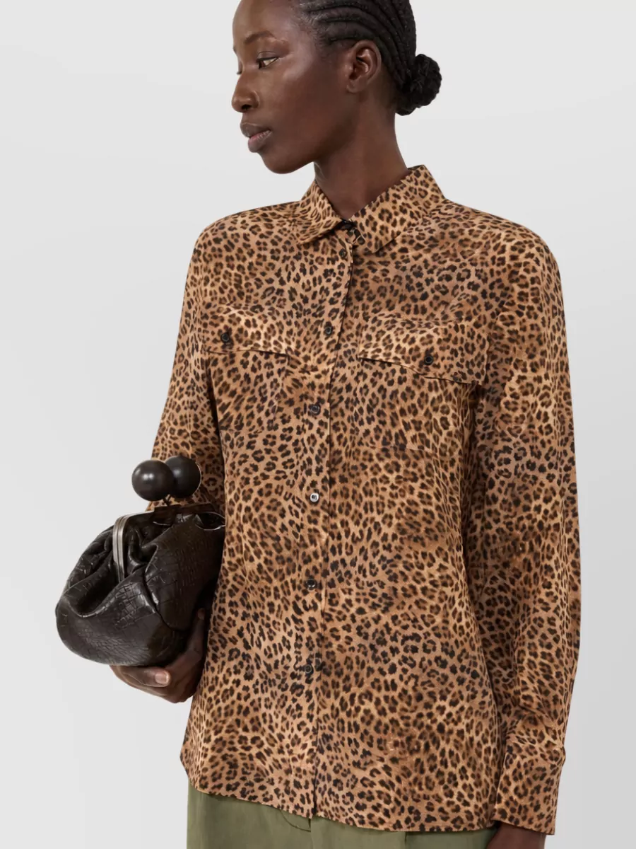 Weekend Max Mara Printed Silk Shirt