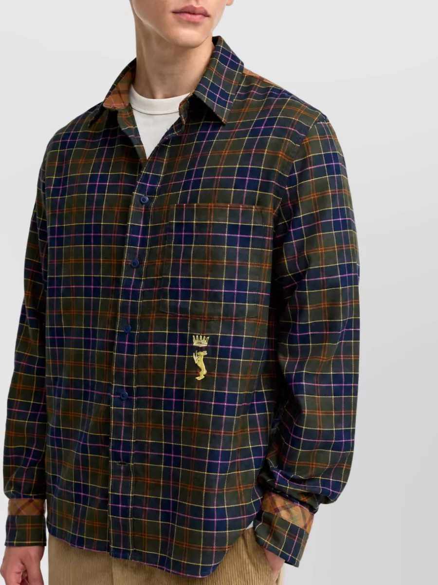 Barbour Tartan Slim-Fit Long-Sleeve Shirt
