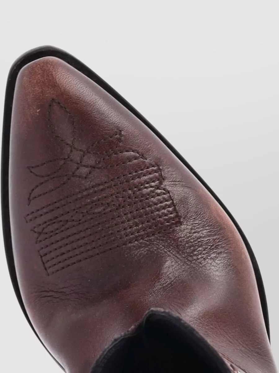 Golden Goose Leather Ankle Boots