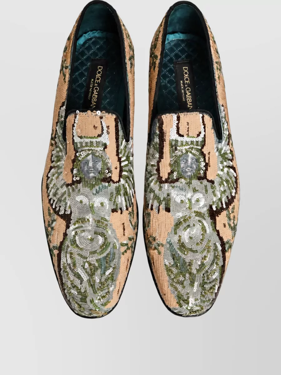 Dolce&Gabbana Leather Monk Shoes