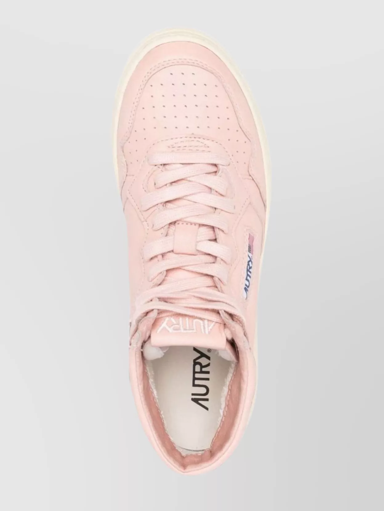 Autry Woman Mid Sneakers Ankle Perforated Rubber