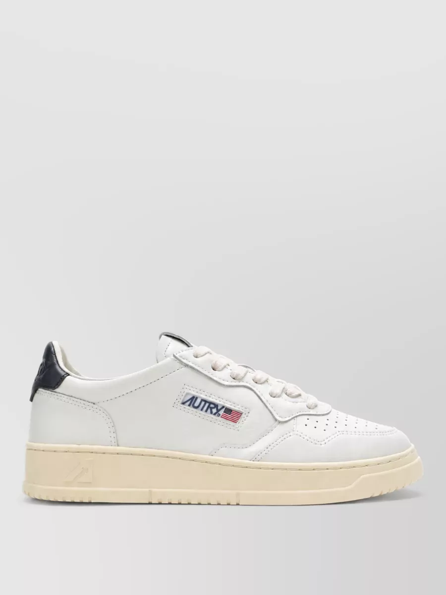 Autry Leather Lace-Up Sneakers