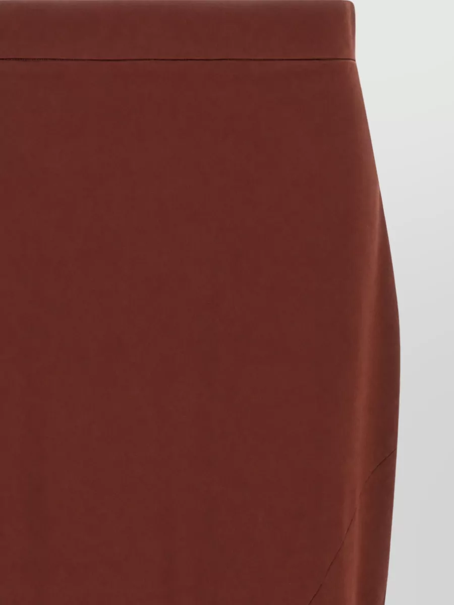 Max Mara Silk high-rise paneled maxi skirt