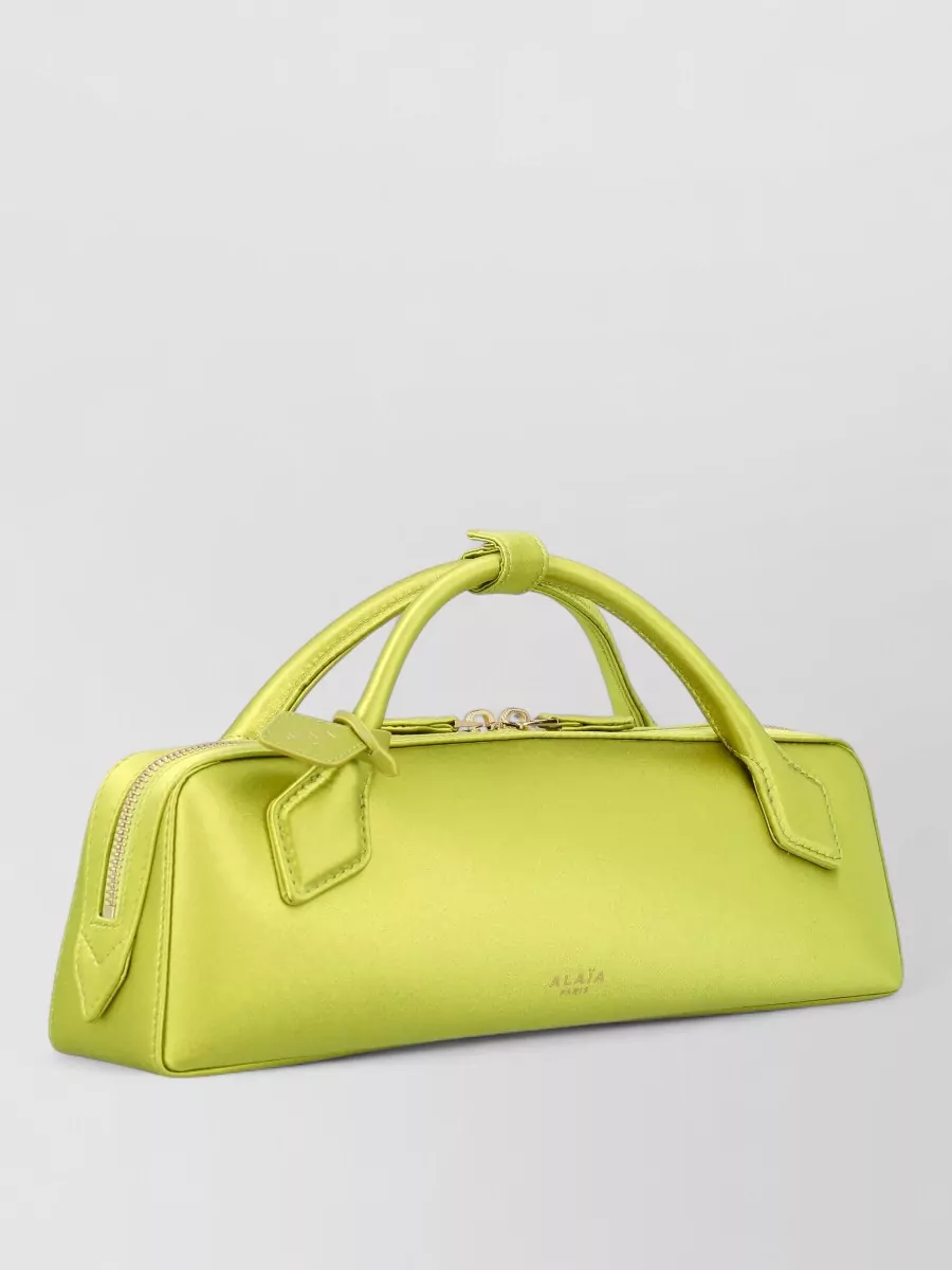 Alaïa Silk Satin Clutch Bag