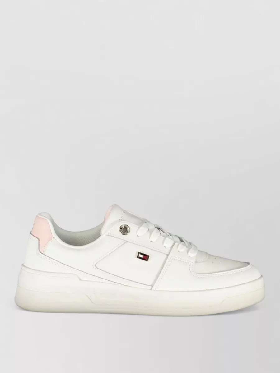 Tommy Hilfiger Leather Low-Top Sneakers