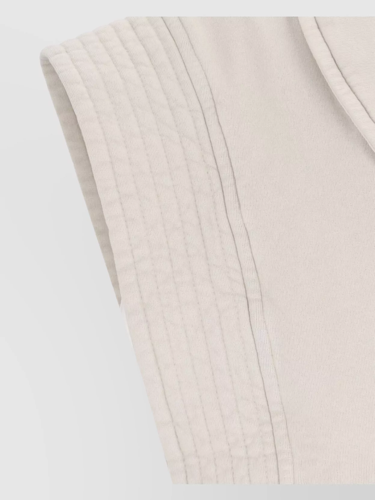 Isabel Marant Étoile Quilted Shawl Collar Jacket With Front Pockets In White