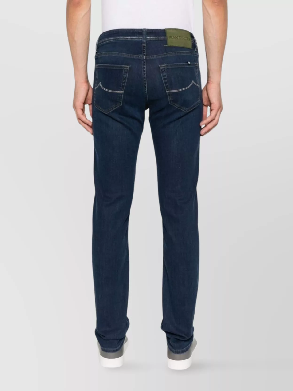 Jacob Cohen Men Super Slim Fit Denim Jeans In Blue