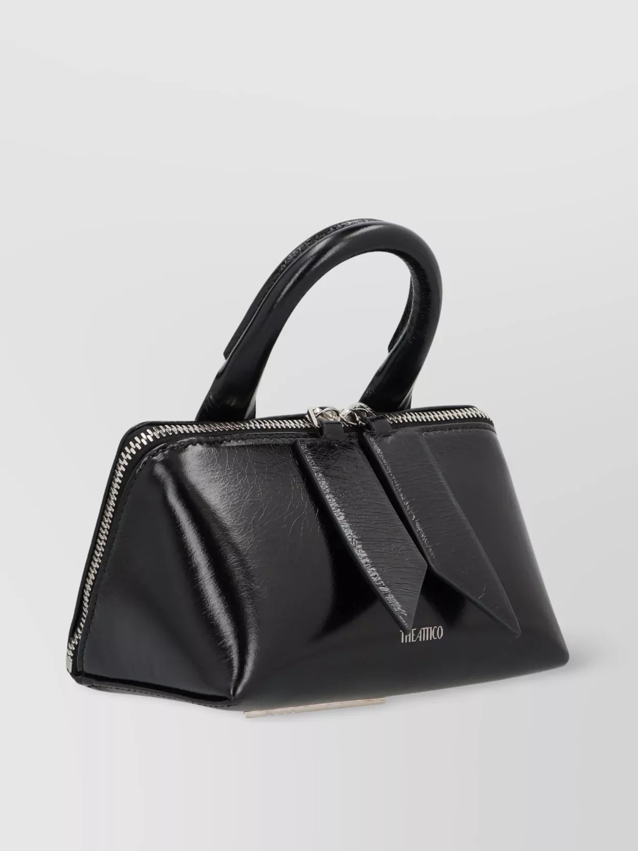 The Attico Friday Mini Leather Shoulder Bag