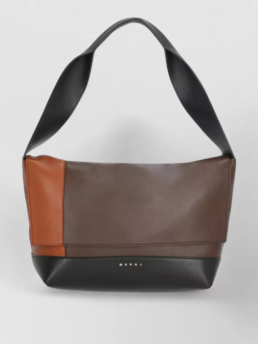 Marni leather shoulder bag