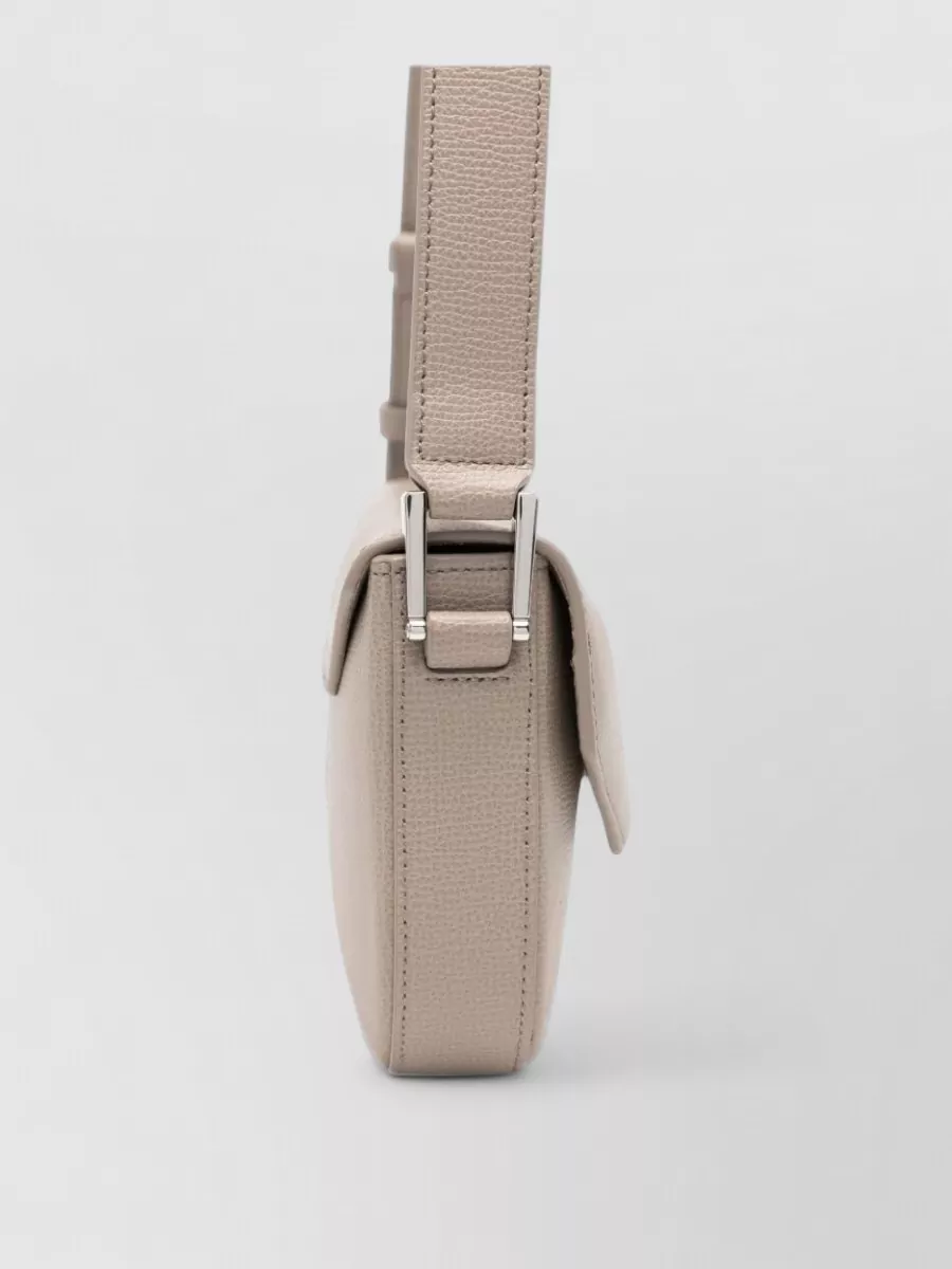 Emporio Armani Grainy Leather Cross-Body Bag