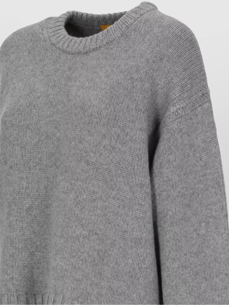 Guest In Residence Cashmere ribbed crewneck sweater