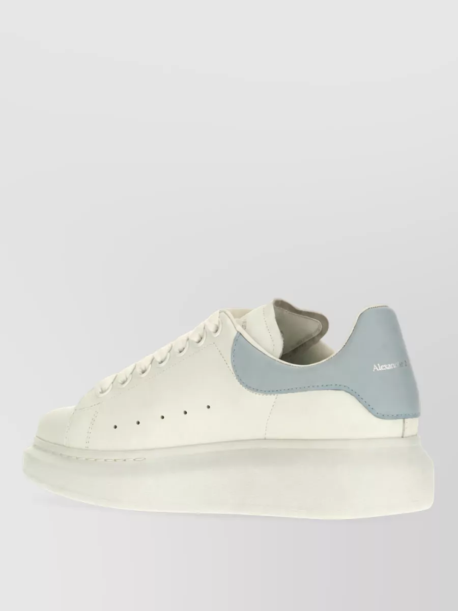 Alexander Mcqueen Leather Lace-Up Sneakers