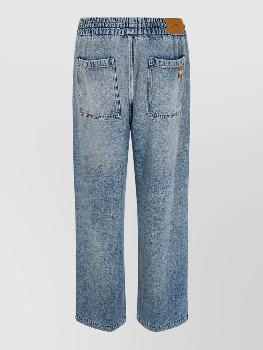 Amiri Drawstring Baggy Jeans