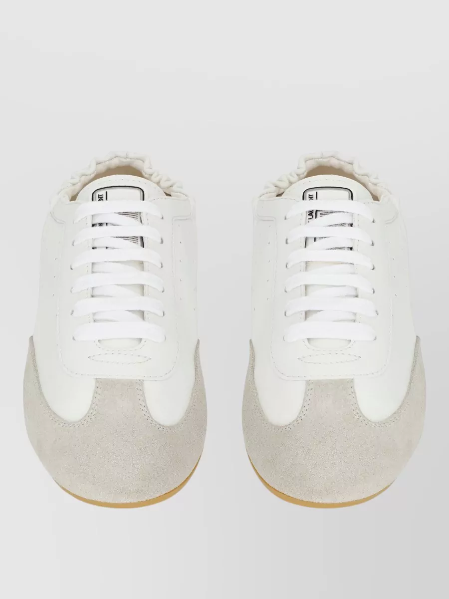 Saint Laurent Lewis Leather Suede Sneakers Low Top