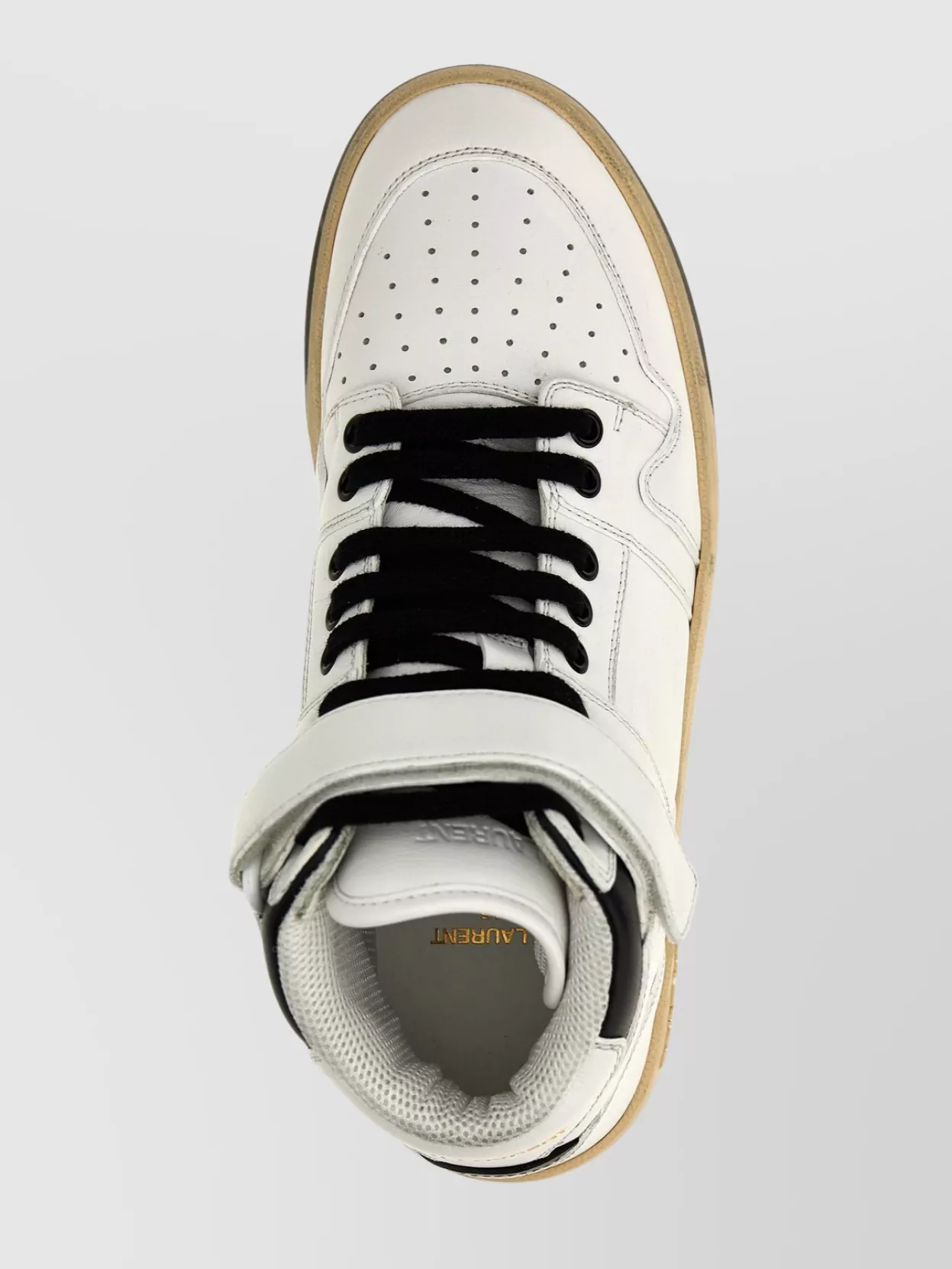 Saint Laurent Sneakers High-Top Contrast Sole
