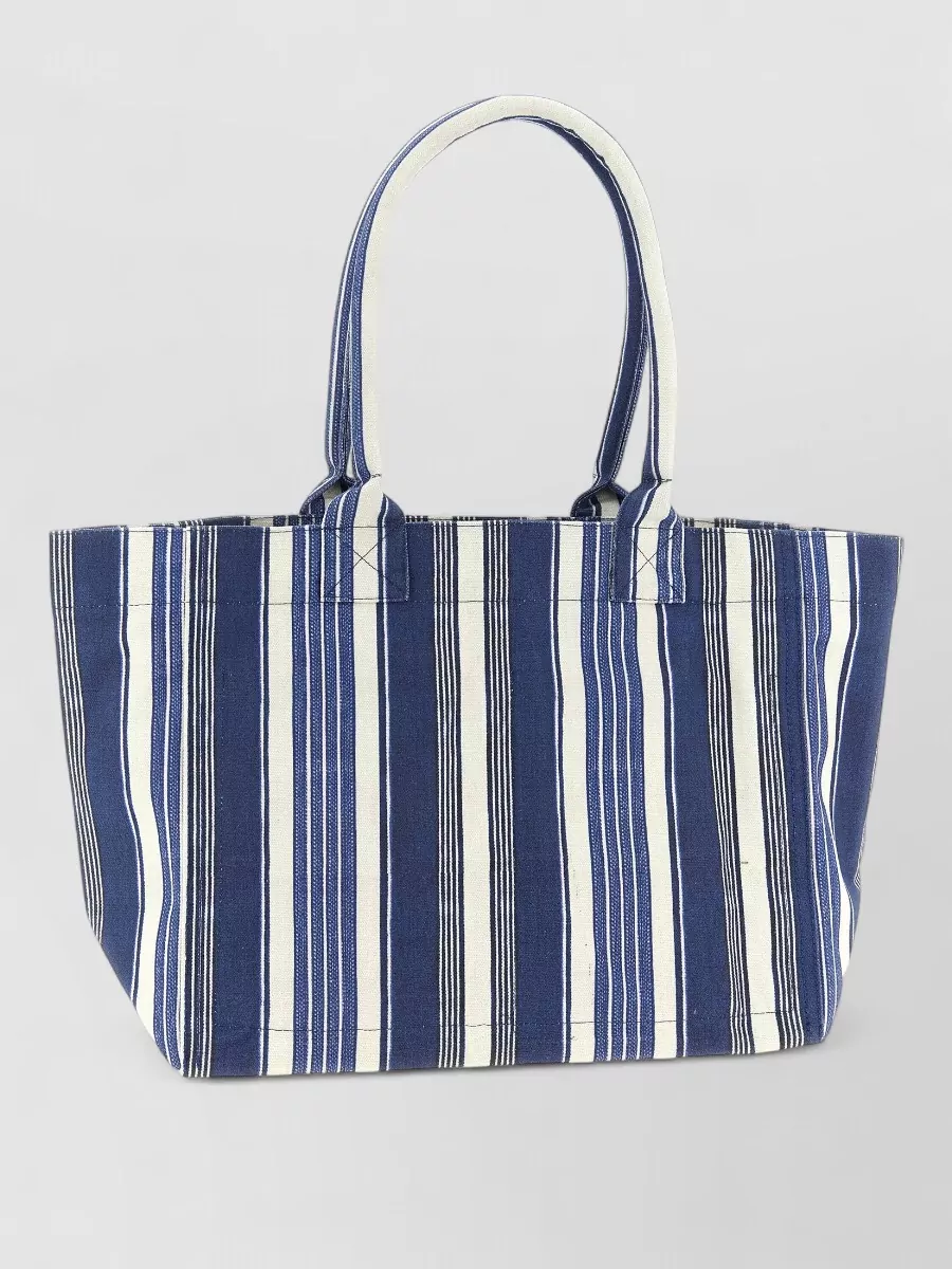 Isabel Marant Yenky Striped Beach Bag