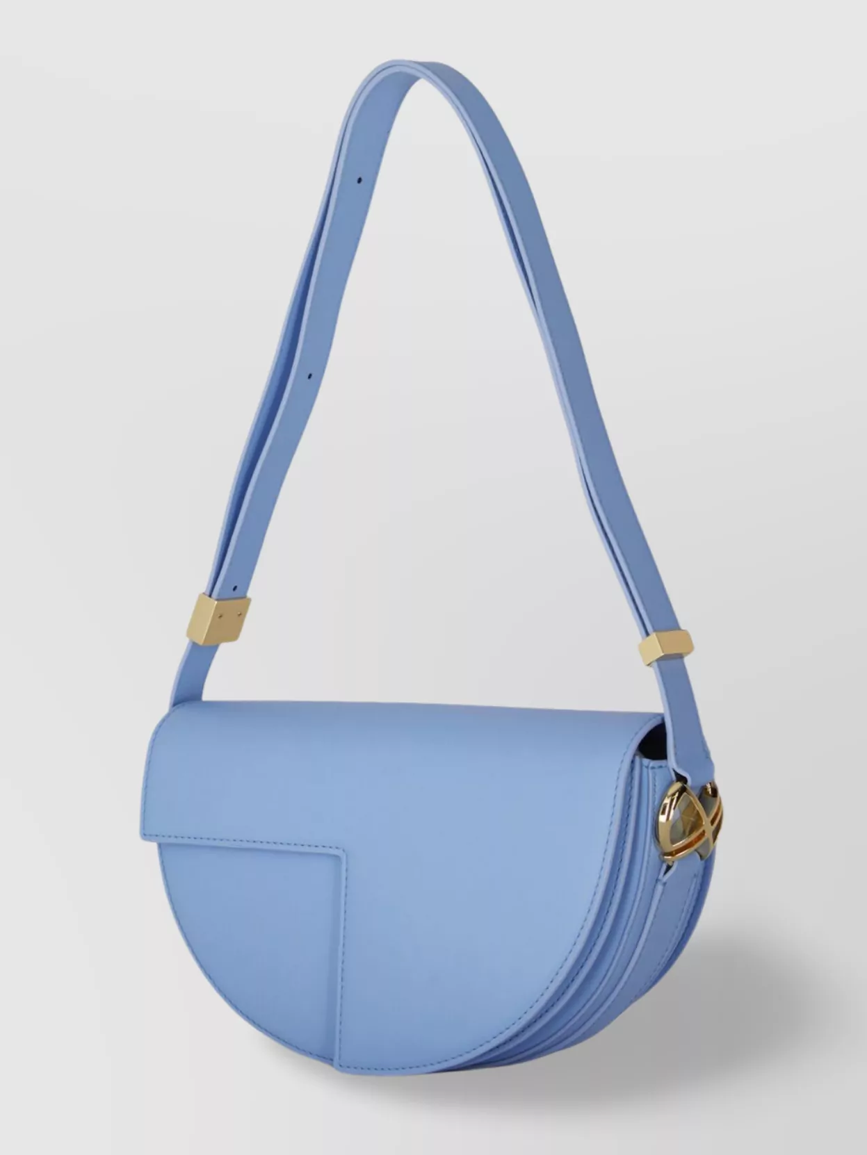 Patou Shoulder Bags With Adjustable Strap And Curved Shape