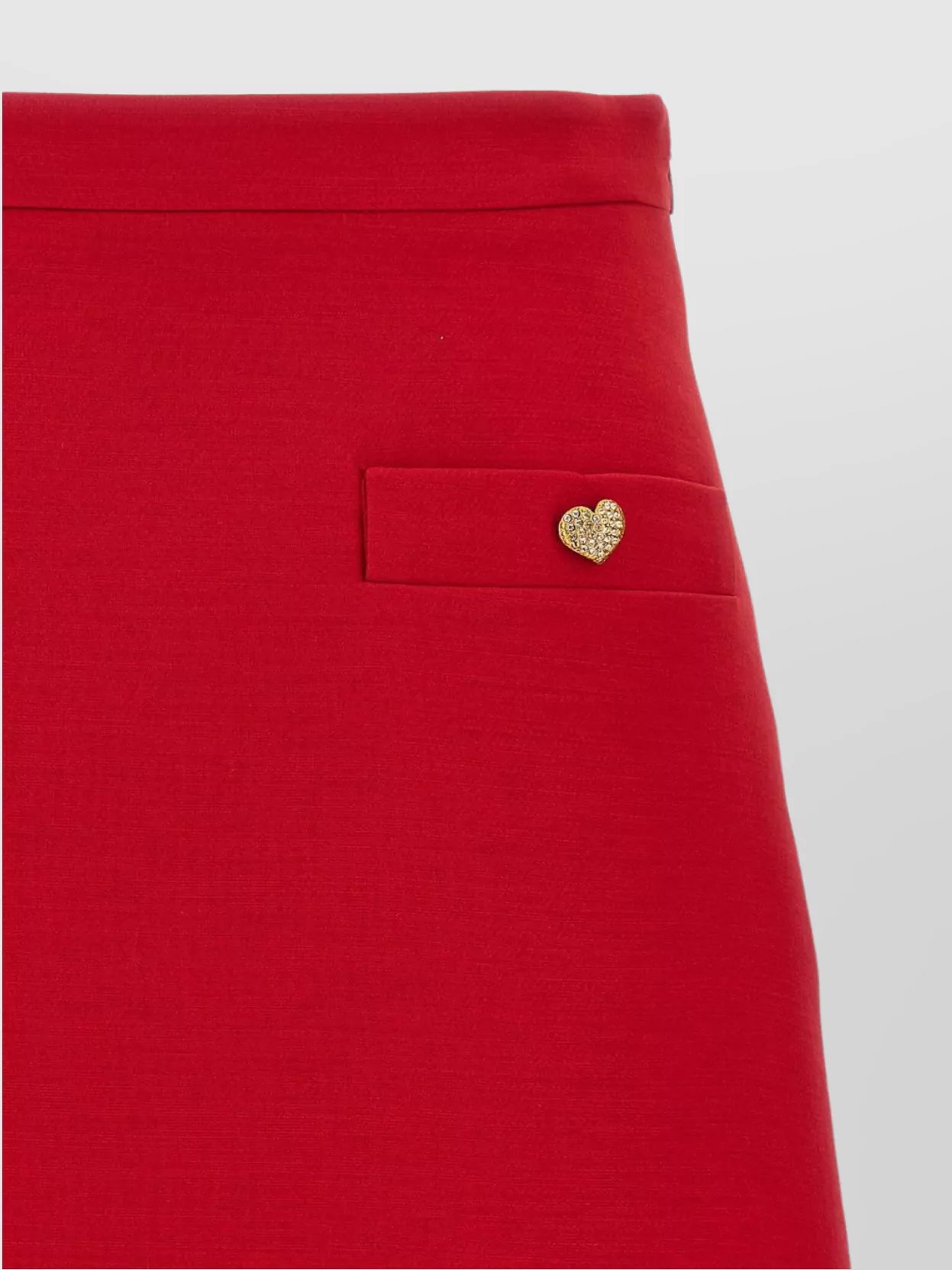 Valentino Garavani Couture Skirt Heart Embellishments