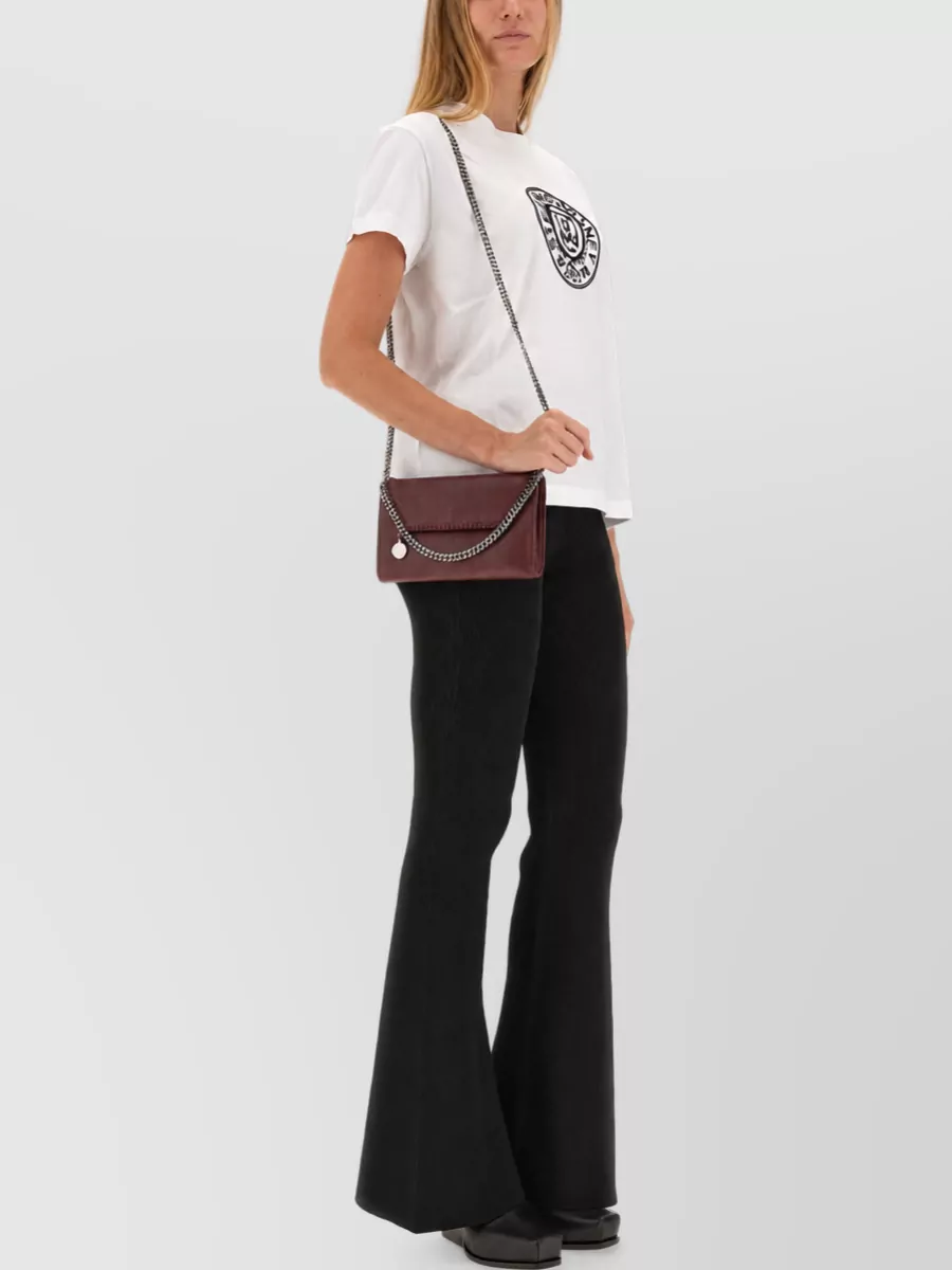 Stella Mccartney Ribbed Flared Trousers