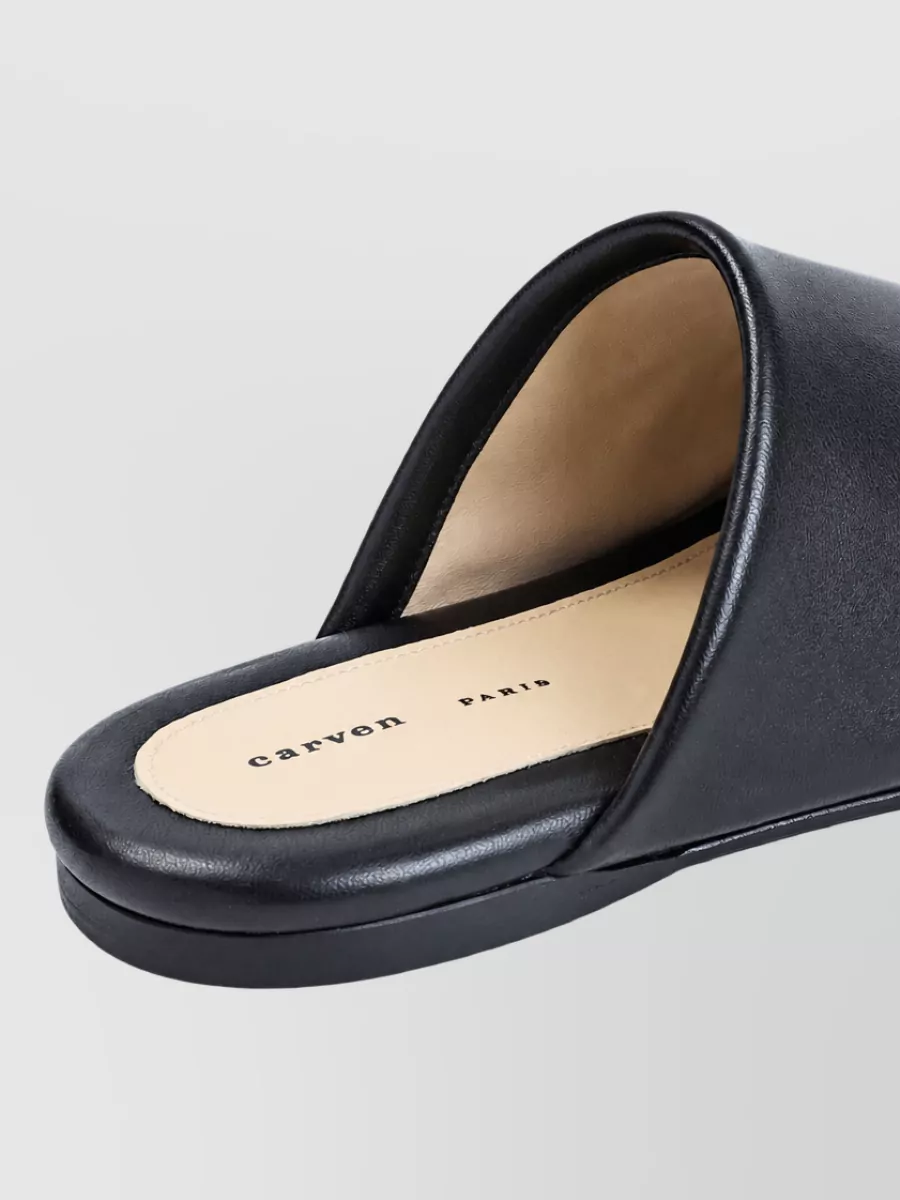 Carven Leather Mules
